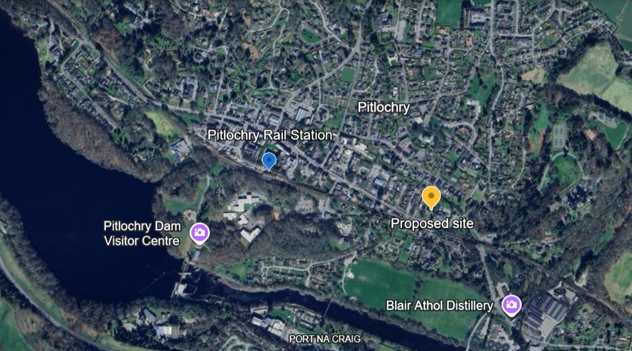 Site location<br />
